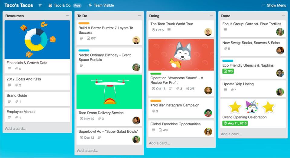 Create A Board | Getting Started with Trello