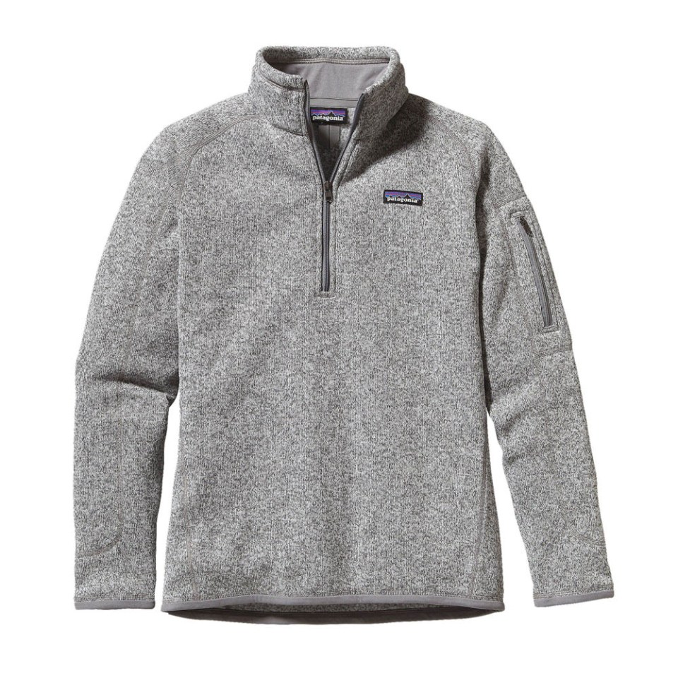 Alaskan Cruise Packing Tips: Pack layers of clothing for you and your family. patagonia women better sweater half zipper