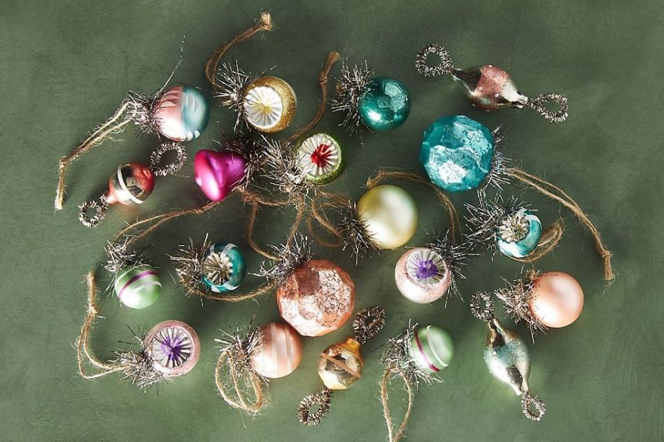 Ornaments from Anthropologie