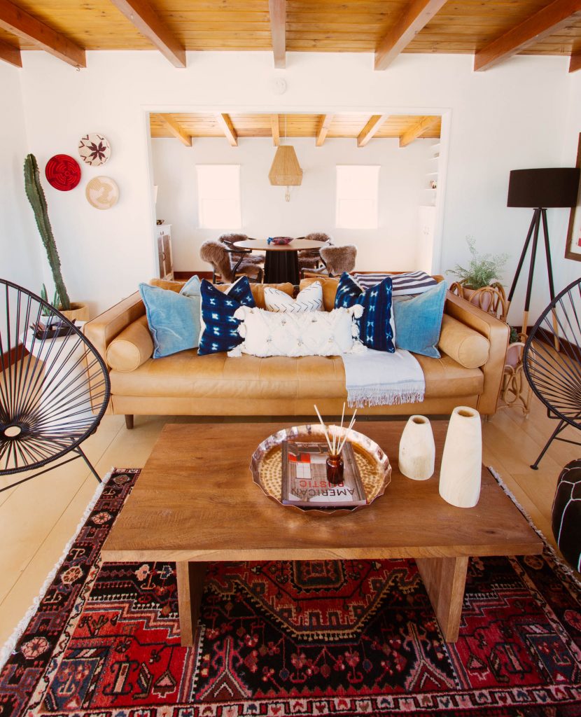 anita yokota photography joshua tree the harriet house joshua tree airbnb eclectic home design vintage rug textiles