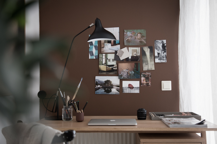 Niki Brantmark my scandinavian home work desk mood board