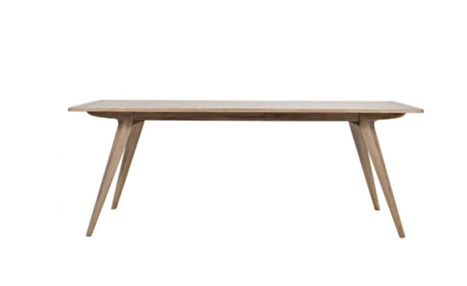 studio mcgee cora dining table wood 