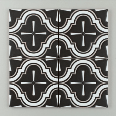 Sanxenxo Pattern in Black and White