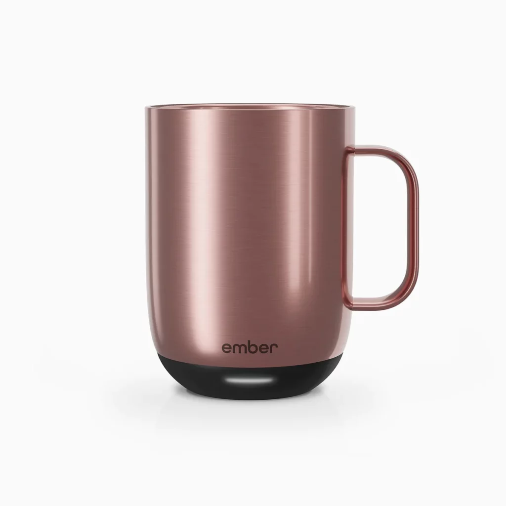 ember mug rose gold anita yokota gift guide