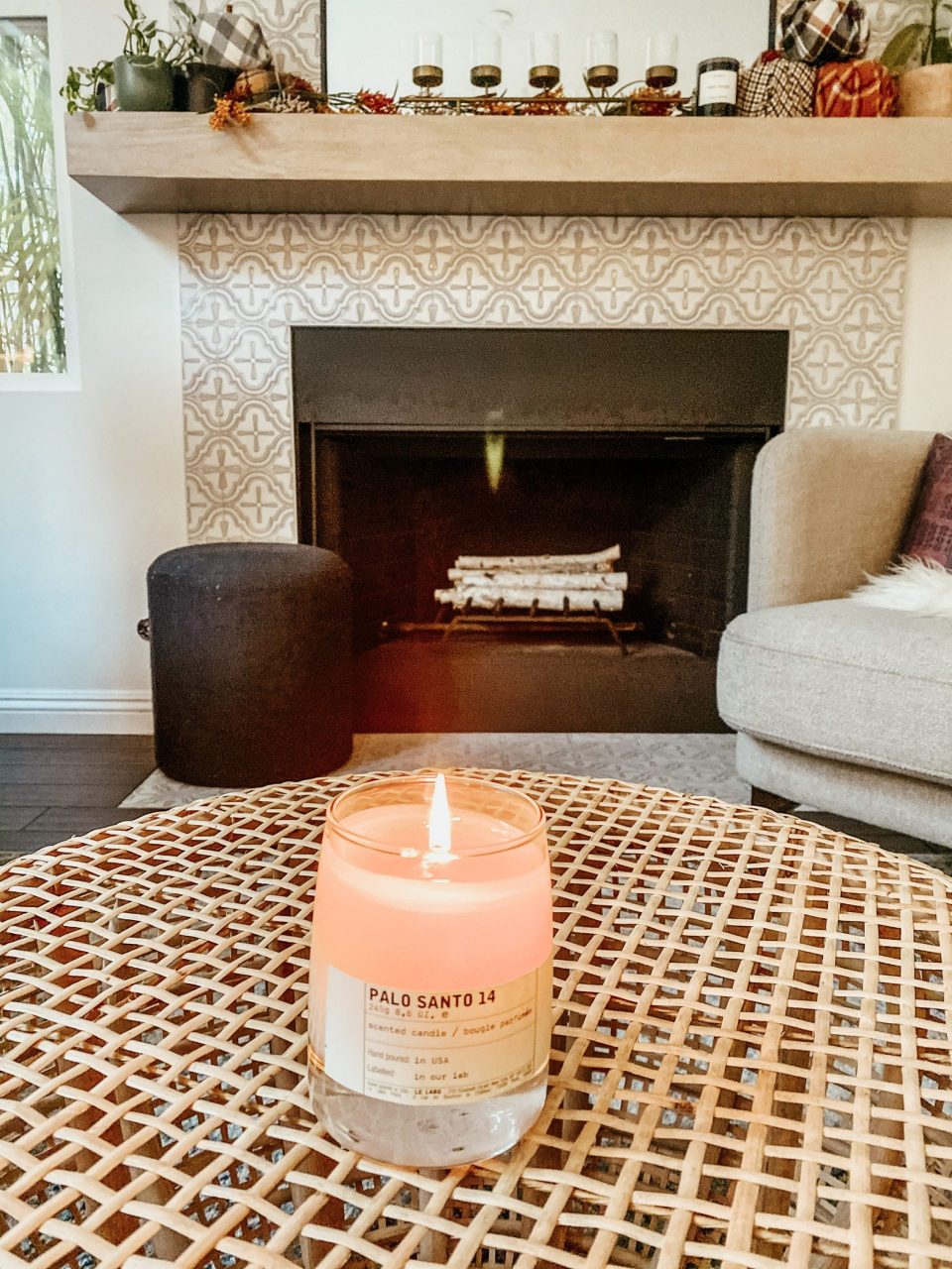 The Le Labo "Palo Santo" candle is my hands-down fave!