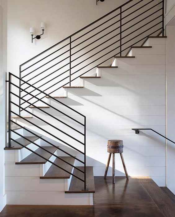 Sexy Black Staircase Railing