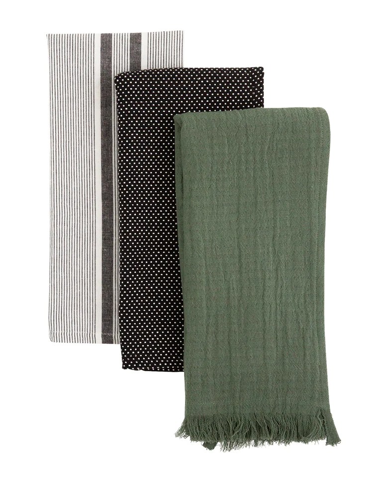 Forest Cotton Tea Towels (Set of 3)