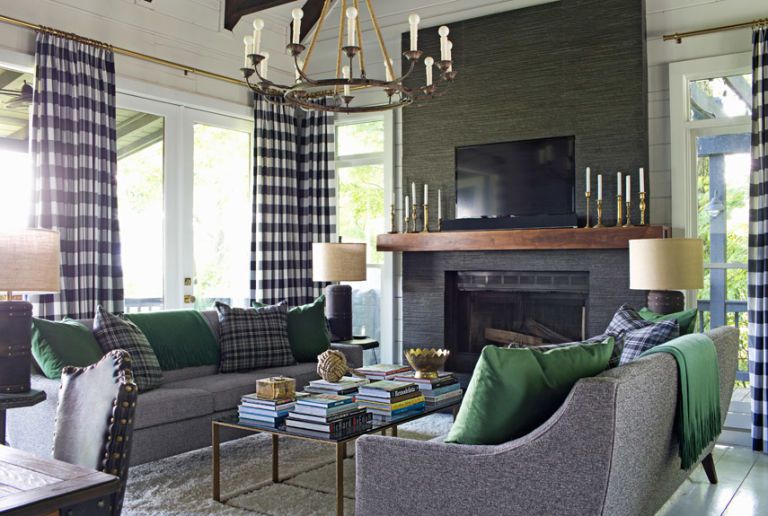 country living magazine Brian Patrick Flynn living room