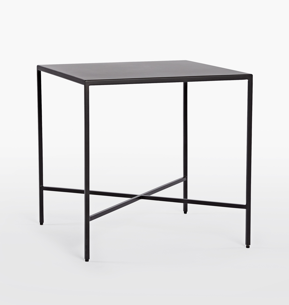 rejuvenation Burton metal side table