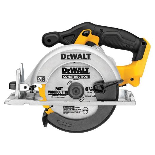 DEWALT 20-Volt MAX Lithium-Ion Cordless 6-1/2 in. Circular Saw (Tool-Only)