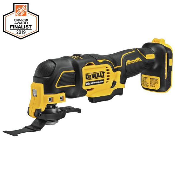 DEWALT ATOMIC 20-Volt MAX Lithium-Ion Brushless Cordless Oscillating Tool (Tool-Only)