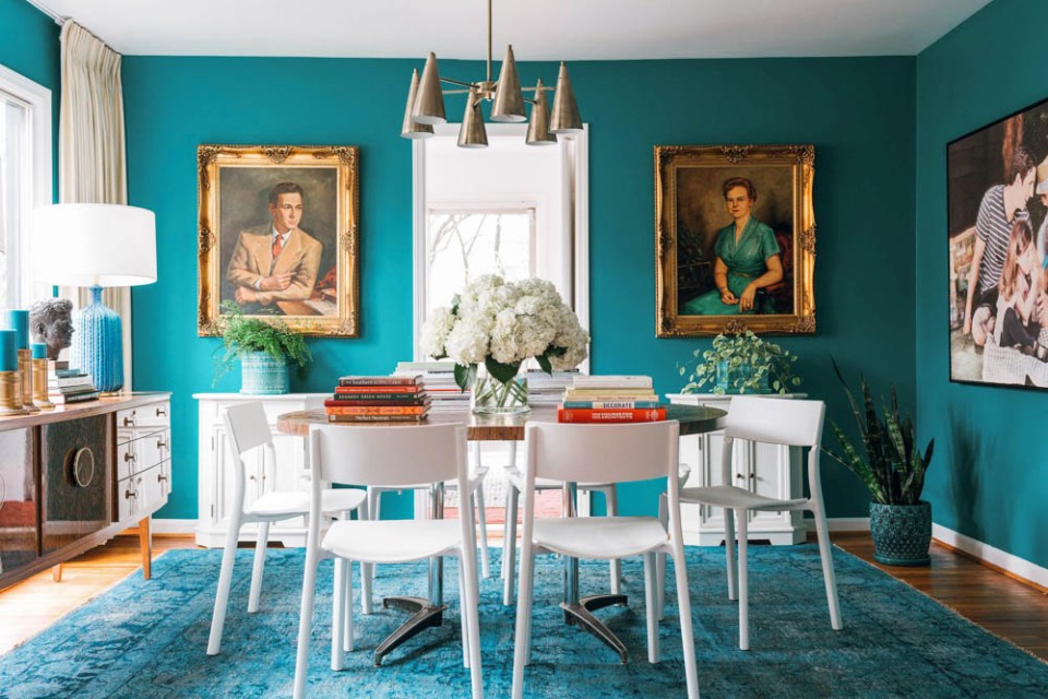 country living magazine Brian Patrick Flynn dining room