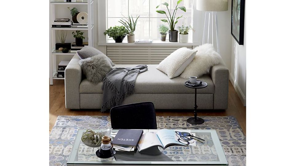 crate and barrel living room