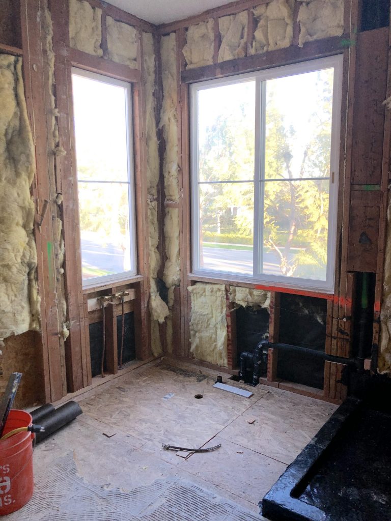 bathroom demolition