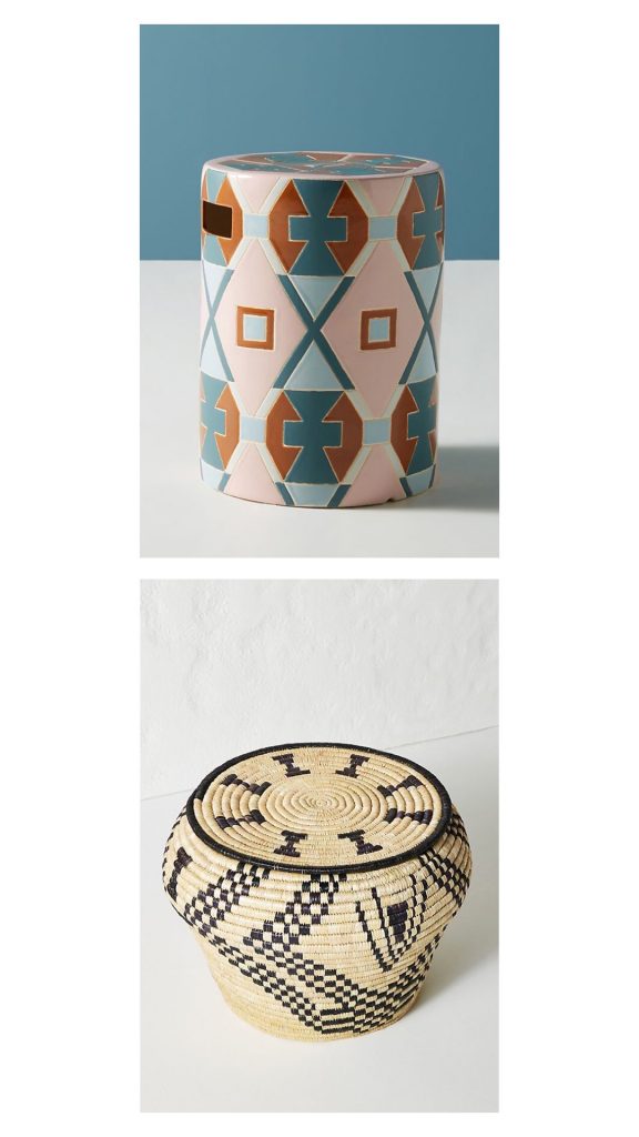 Anthropologie side tables