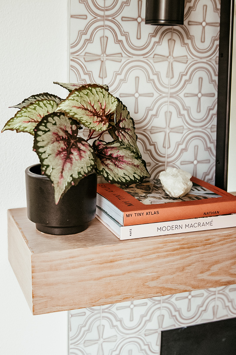 White Oak Mantel