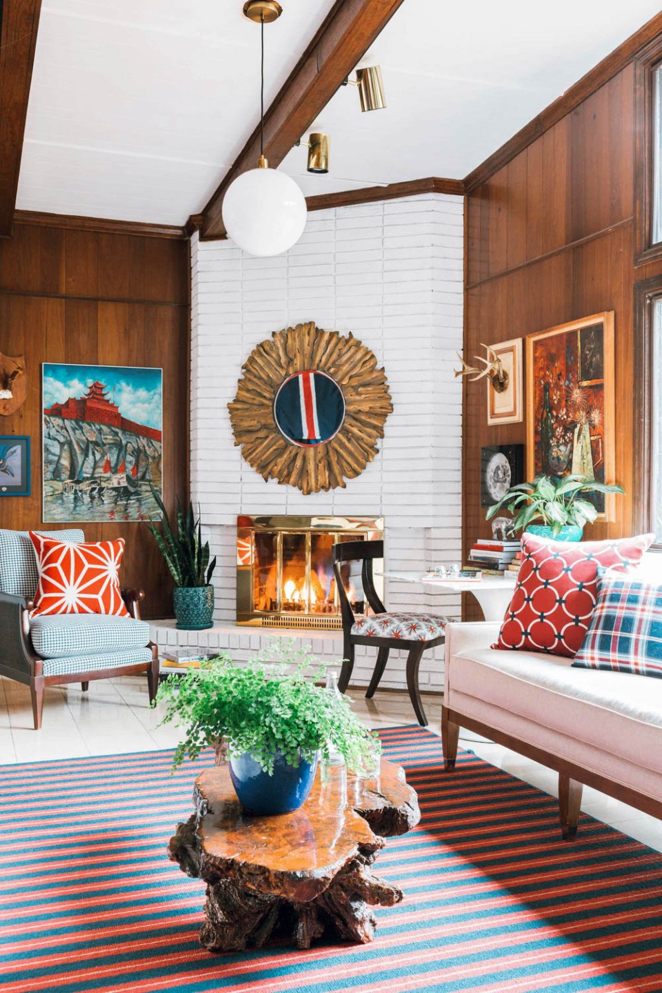 country living magazine Brian Patrick Flynn living room