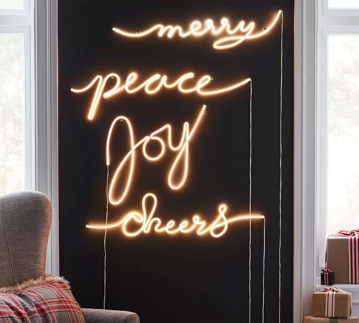 Merry Light Up Sign